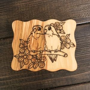 Wood burning picture